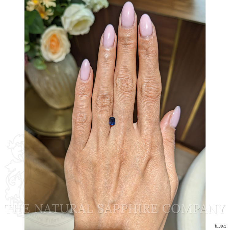 0.69 Ct. Blue Sapphire from Thailand