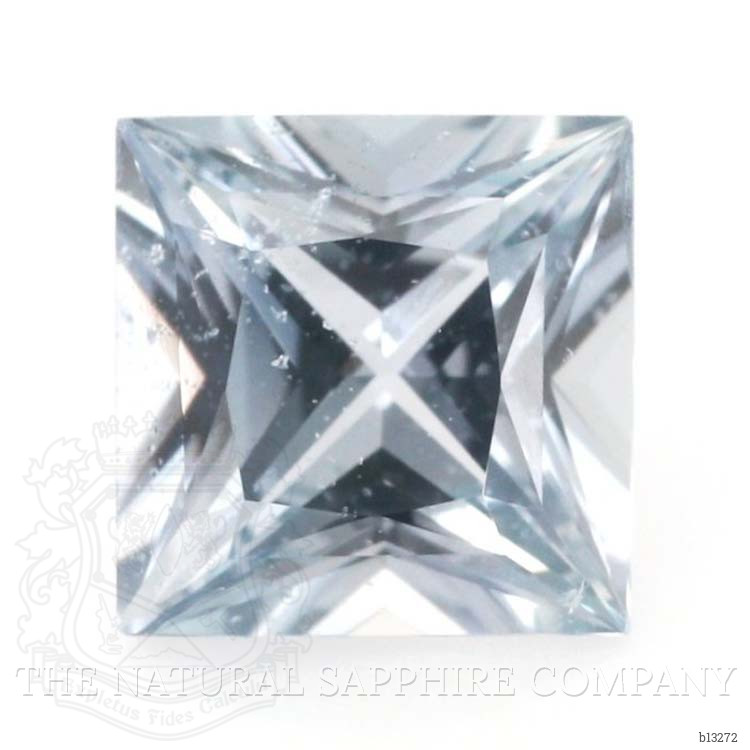 1.23 Ct. Greyish Blue Sapphire from Ceylon (Sri Lanka)