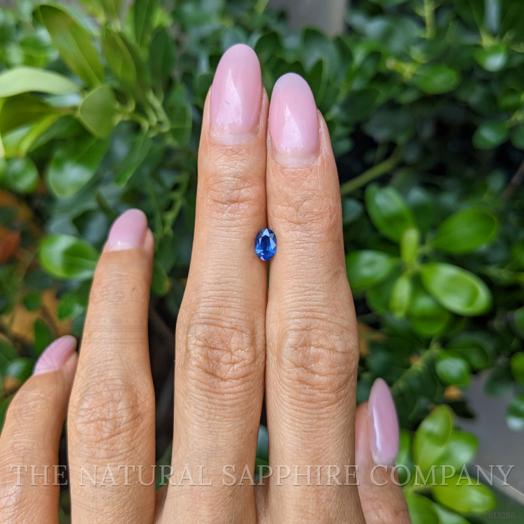 0.61 Ct. Blue Sapphire from Thailand