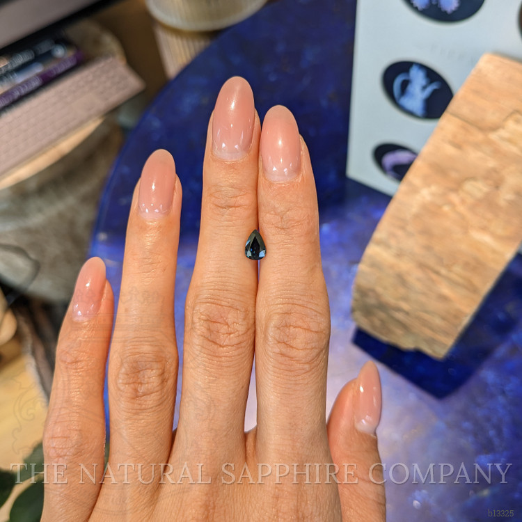 1.08 Ct. Greenish Blue Sapphire from Thailand