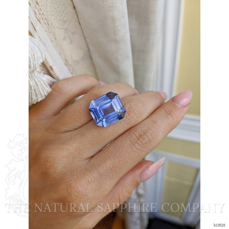 18.69 Ct. Blue Sapphire from Ceylon (Sri Lanka)