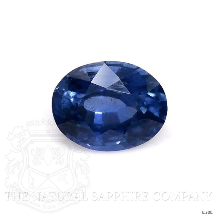 0.57 Ct. Blue Sapphire from Ceylon (Sri Lanka)