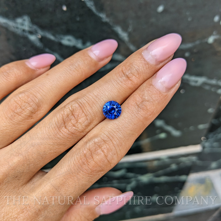 2.66 Ct. Blue Sapphire from Ceylon (Sri Lanka)