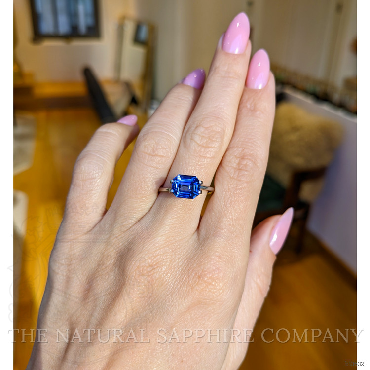 3.53 Ct. Blue Sapphire from Ceylon (Sri Lanka)