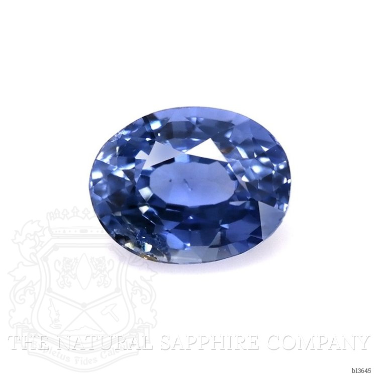 0.84 Ct. Blue Sapphire from Ceylon (Sri Lanka)