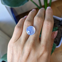 15.87 Ct. Blue Sapphire from Ceylon (Sri Lanka) Life Style