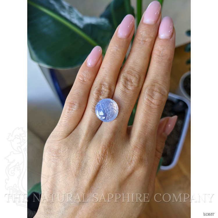 15.87 Ct. Blue Sapphire from Ceylon (Sri Lanka)