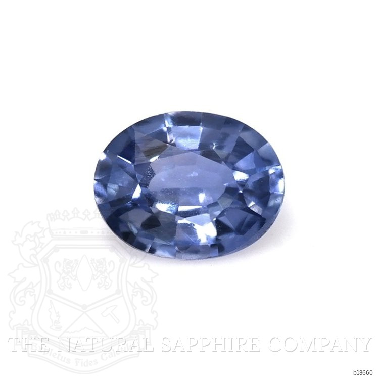 0.55 Ct. Blue Sapphire from Ceylon (Sri Lanka)