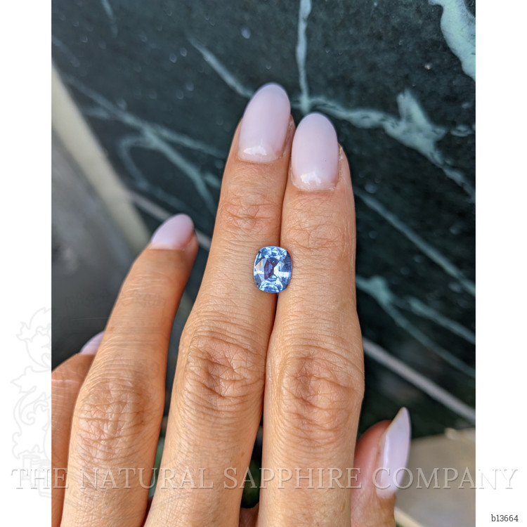 2.02 Ct. Blue Sapphire from Ceylon (Sri Lanka)