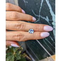 2.02 Ct. Blue Sapphire from Ceylon (Sri Lanka) Life Style