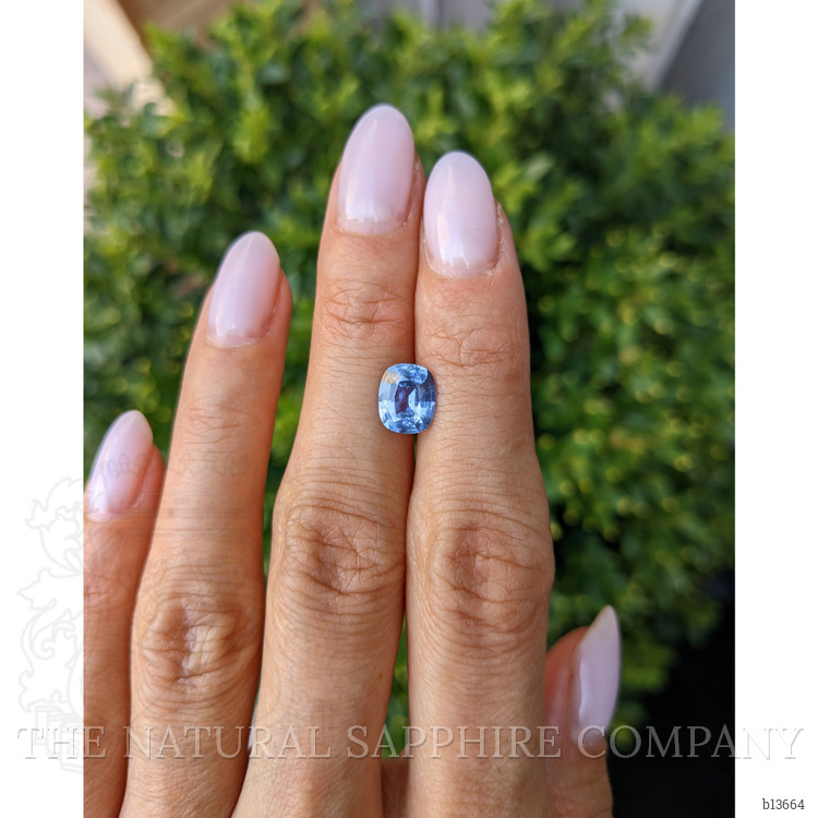 2.02 Ct. Blue Sapphire from Ceylon (Sri Lanka)