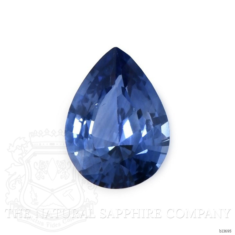 0.85 Ct. Blue Sapphire from Ceylon (Sri Lanka)