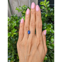 3.02 Ct. Blue Sapphire from Ceylon (Sri Lanka) Life Style
