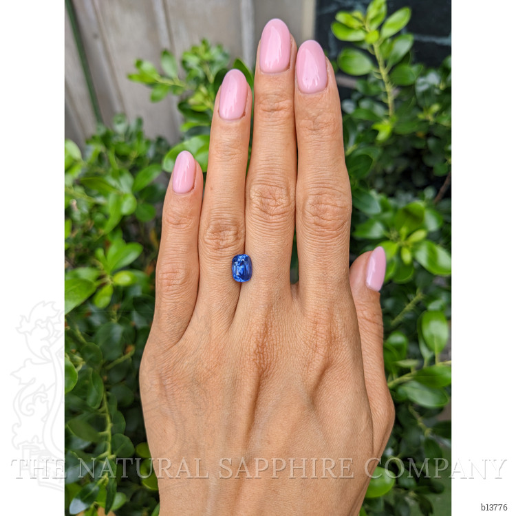 3.02 Ct. Blue Sapphire from Ceylon (Sri Lanka)