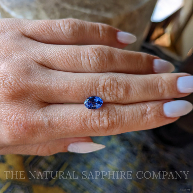2.55 Ct. Blue Sapphire from Ceylon (Sri Lanka)