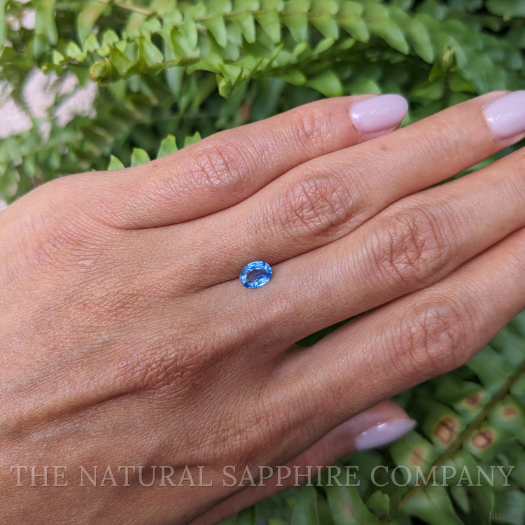 0.60 Ct. Blue Sapphire from Ceylon (Sri Lanka)