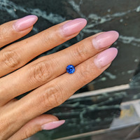 1.07 Ct. Blue Sapphire from Ceylon (Sri Lanka) Life Style