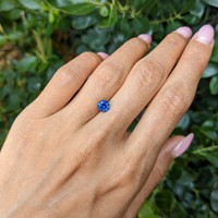1.07 Ct. Blue Sapphire from Ceylon (Sri Lanka) Life Style