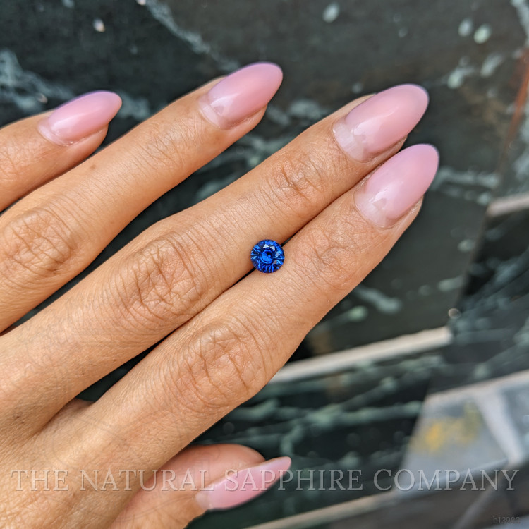 0.96 Ct. Blue Sapphire from Ceylon (Sri Lanka)