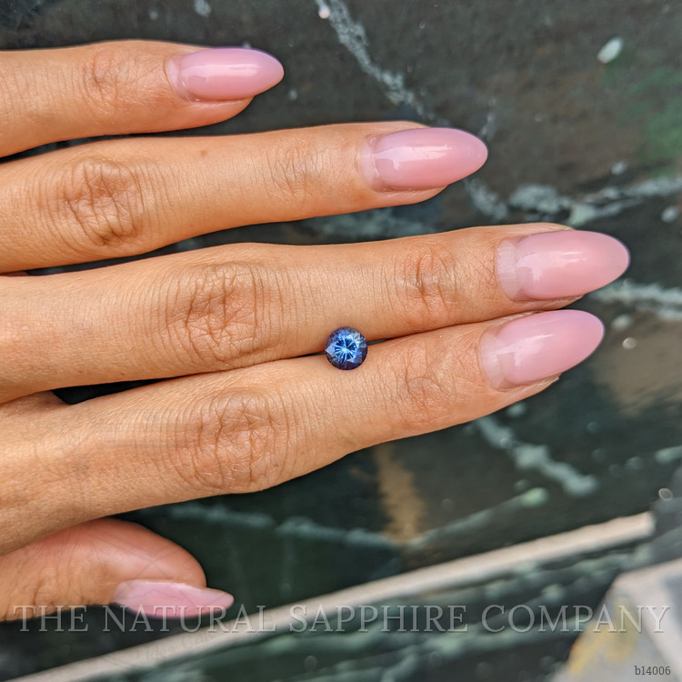 0.97 Ct. Blue Sapphire from Ceylon (Sri Lanka)