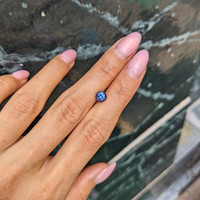 0.97 Ct. Blue Sapphire from Ceylon (Sri Lanka) Life Style