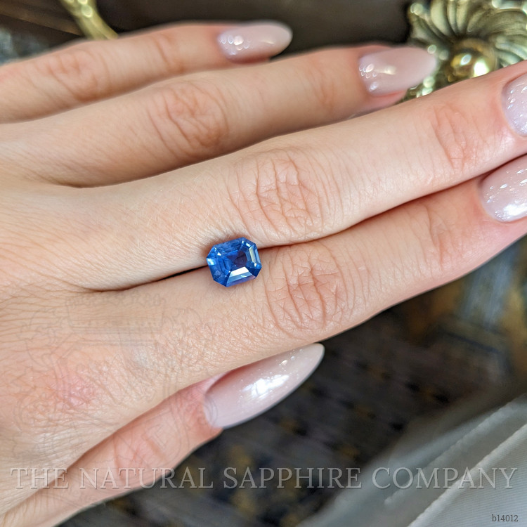 2.08 Ct. Blue Sapphire from Ceylon (Sri Lanka)