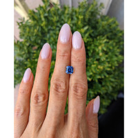 2.83 Ct. Blue Sapphire from Ceylon (Sri Lanka) Life Style
