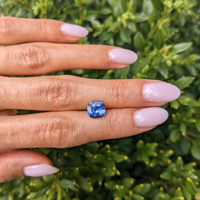 2.66 Ct. Blue Sapphire from Ceylon (Sri Lanka) Life Style