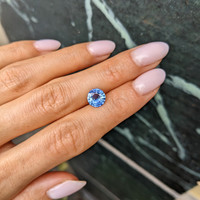 1.88 Ct. Blue Sapphire from Burma (Myanmar) Life Style
