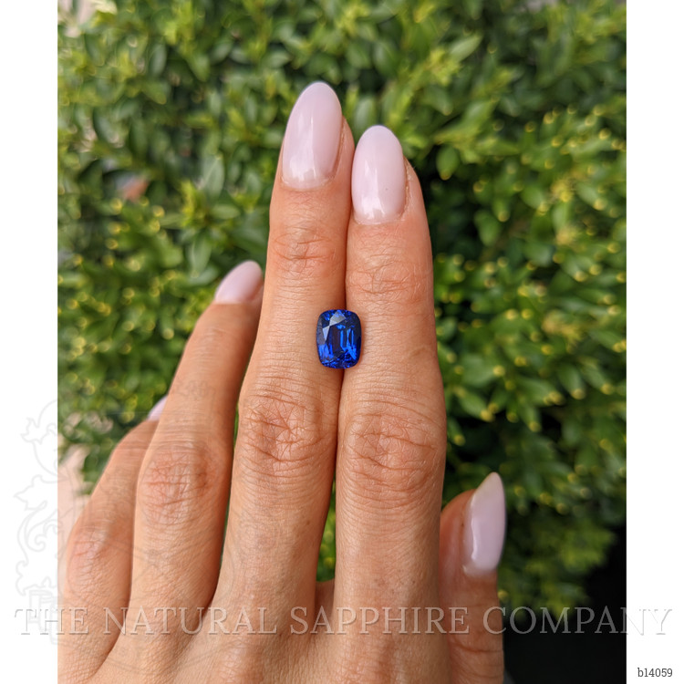 3.54 Ct. Blue Sapphire from Ceylon (Sri Lanka)