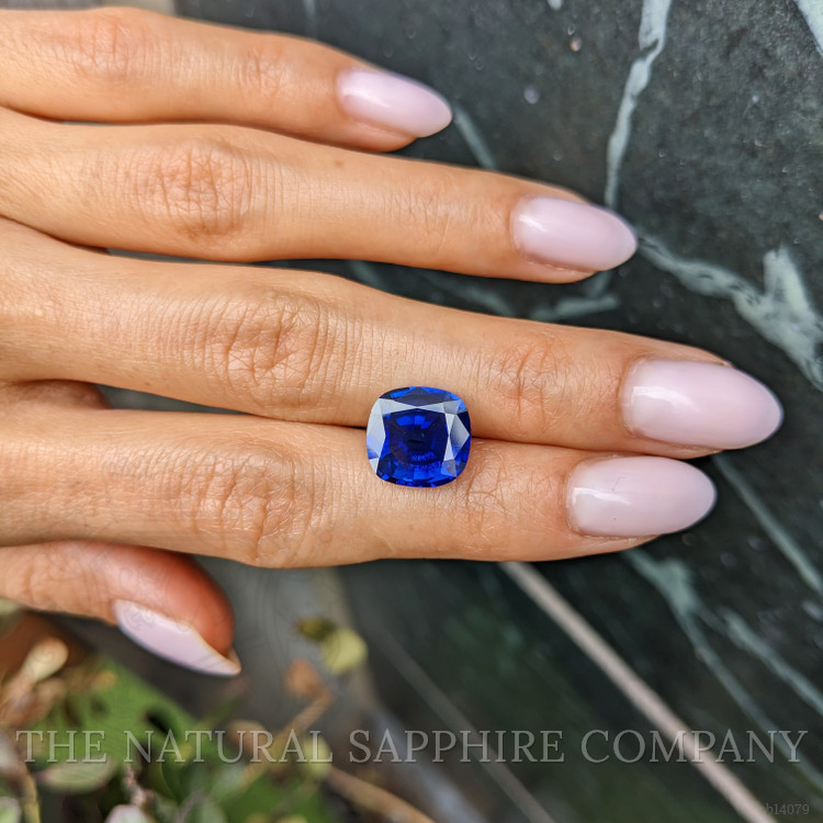 6.08 Ct. Blue Sapphire from Ceylon (Sri Lanka)
