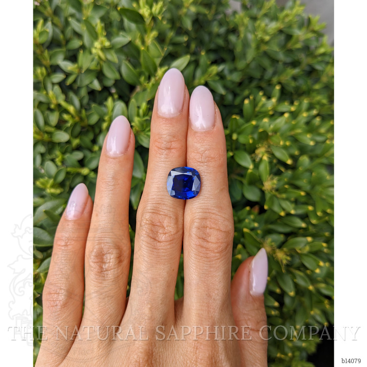 6.08 Ct. Blue Sapphire from Ceylon (Sri Lanka)