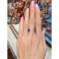 1.40 Ct. Blue Sapphire from Ceylon (Sri Lanka) Life Style