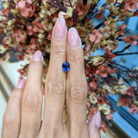 1.40 Ct. Blue Sapphire from Ceylon (Sri Lanka) Life Style