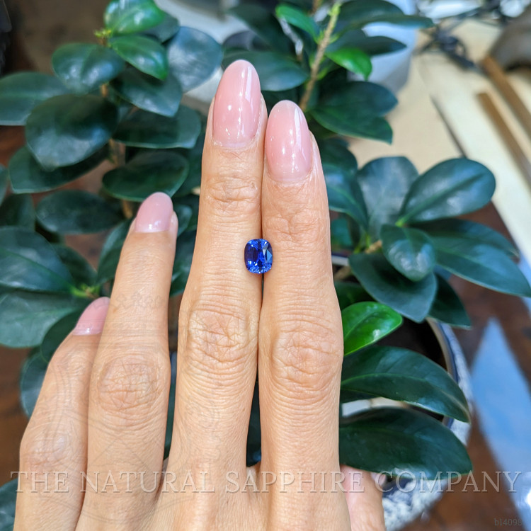 1.40 Ct. Blue Sapphire from Ceylon (Sri Lanka)