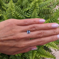 1.58 Ct. Blue Sapphire from Ceylon (Sri Lanka) Life Style