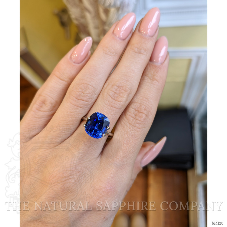 5.45 Ct. Blue Sapphire from Ceylon (Sri Lanka)