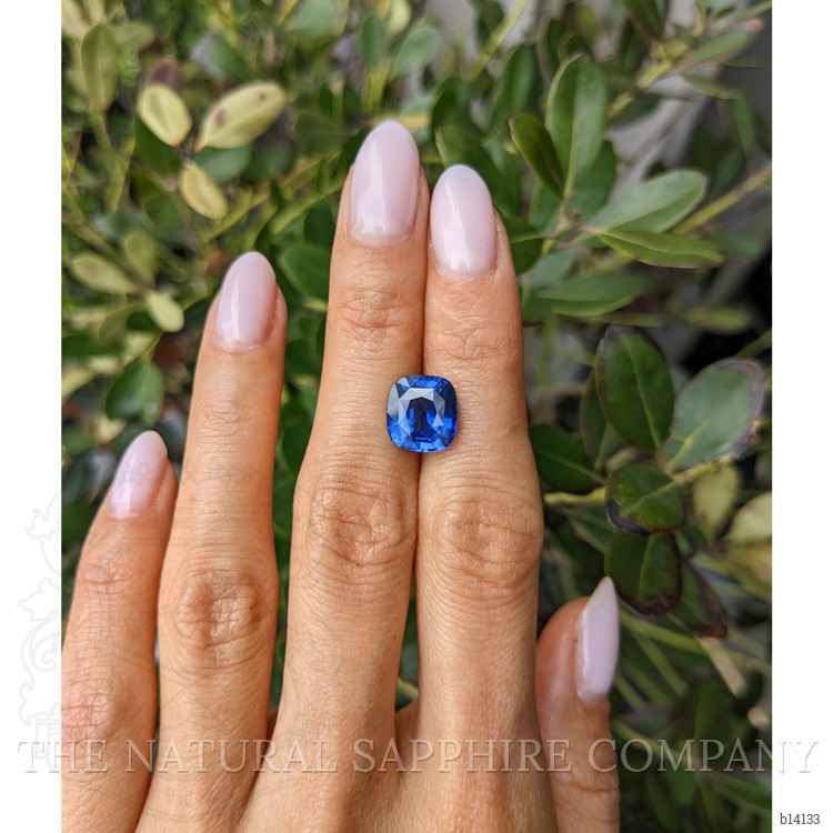 5.51 Ct. Blue Sapphire from Ceylon (Sri Lanka)