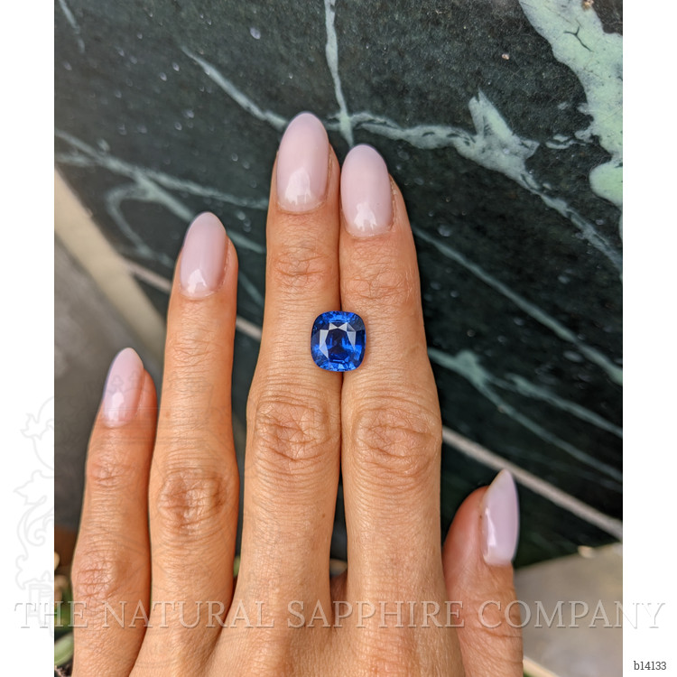 5.51 Ct. Blue Sapphire from Ceylon (Sri Lanka)