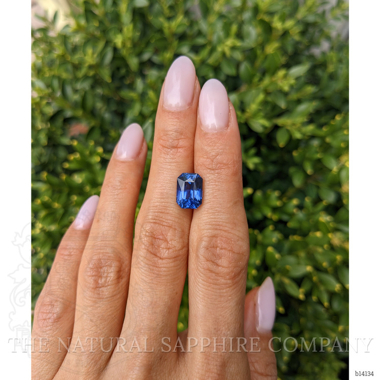 4.54 Ct. Blue Sapphire from Ceylon (Sri Lanka)