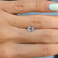 0.84 Ct. Blue Sapphire from Ceylon (Sri Lanka) Life Style