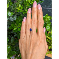 1.35 Ct. Blue Sapphire from Ceylon (Sri Lanka) Life Style