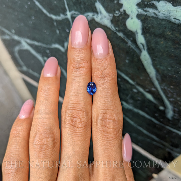 1.13 Ct. Blue Sapphire from Ceylon (Sri Lanka)
