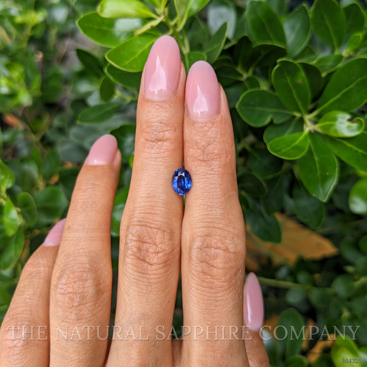 1.13 Ct. Blue Sapphire from Ceylon (Sri Lanka)