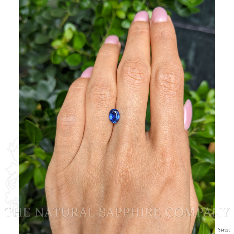 1.13 Ct. Blue Sapphire from Ceylon (Sri Lanka)