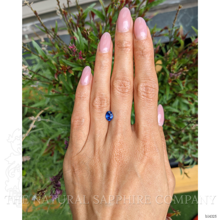 1.13 Ct. Blue Sapphire from Ceylon (Sri Lanka)