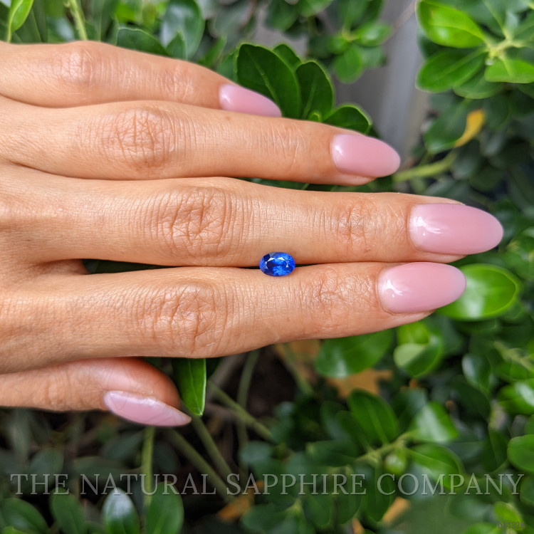 1.10 Ct. Blue Sapphire from Ceylon (Sri Lanka)