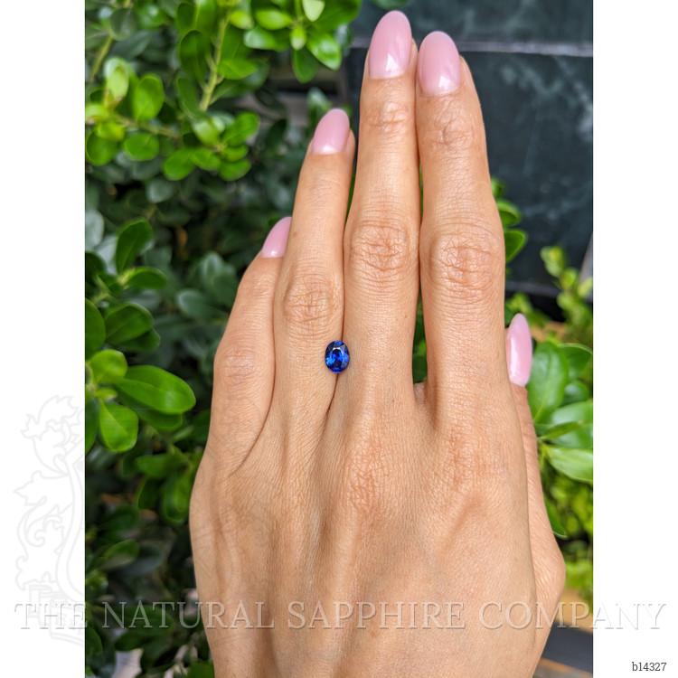 1.17 Ct. Blue Sapphire from Ceylon (Sri Lanka)