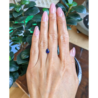 1.30 Ct. Blue Sapphire from Ceylon (Sri Lanka) Life Style