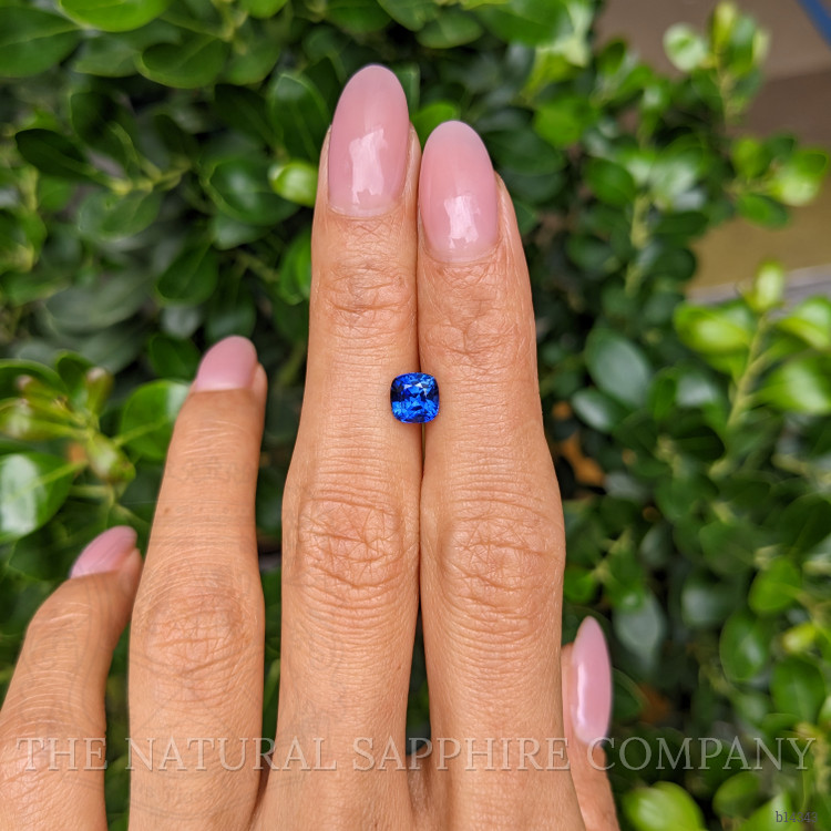 1.33 Ct. Blue Sapphire from Ceylon (Sri Lanka)